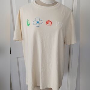 Unisex Well-Known Studios Cream Gansevoort Graphic Tshirt | Mens Size XL